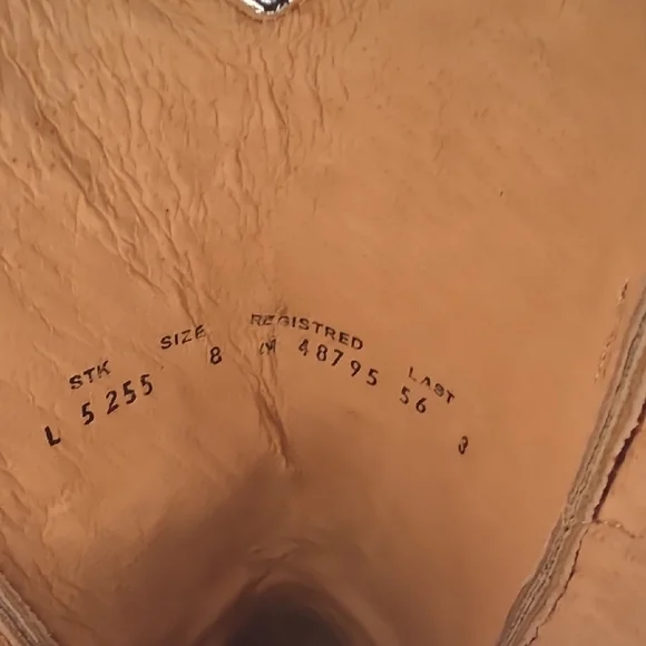 NWOT Corral Circle G Brown Boots with Turquoise Floral Embroidery - Picture 6 of 8